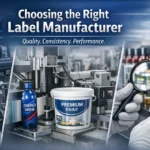 choosing label manufacturer