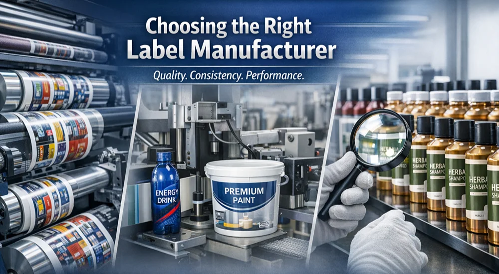 choosing label manufacturer