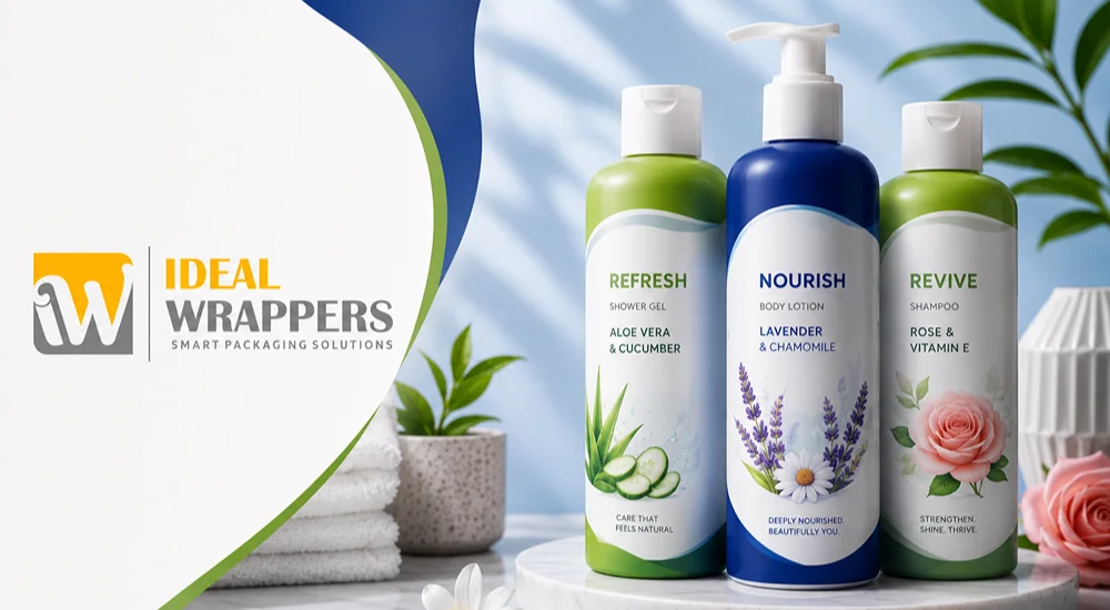 shrink sleeve labels for personal care products packaging