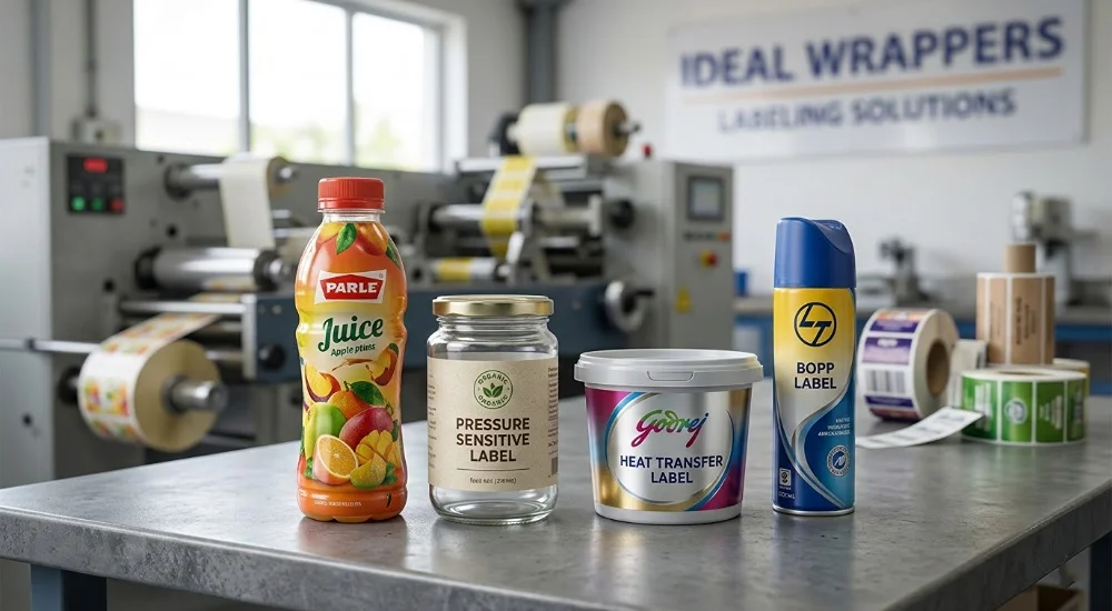 best label manufacturers in India providing industrial packaging and labeling solutions