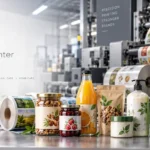 FMCG packaging labels for consumer products