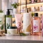 Personal care label design for cosmetic products on Indian retail shelves