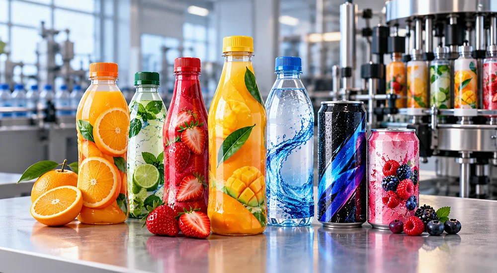shrink sleeve labels for bottles used in food and dairy beverage packaging